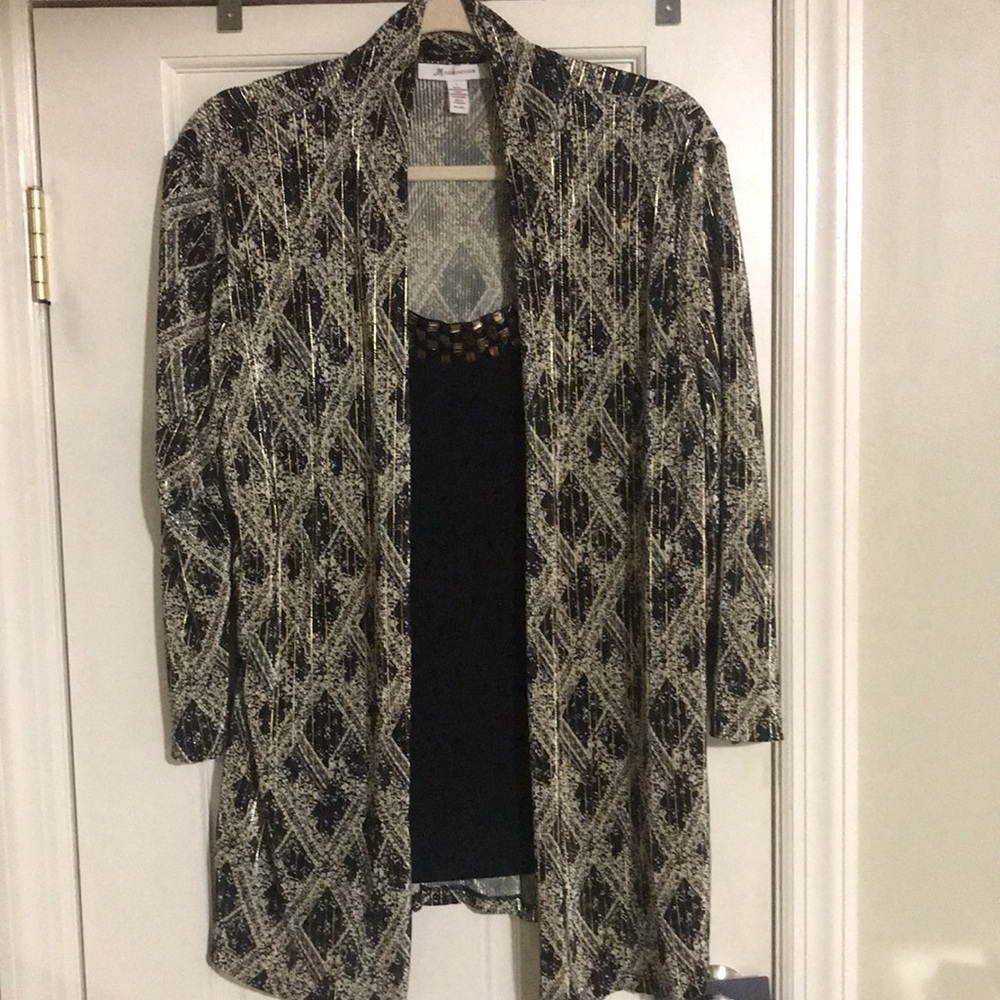 JM Collection 2 Piece Blouse.  JP